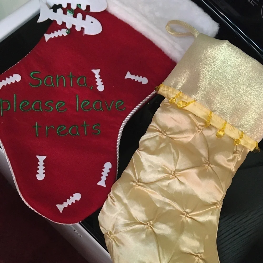 Two large Christmas 🎄 stockings